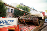 За нарушение правил дорожного движения в Тверской области задержали танк Т-80