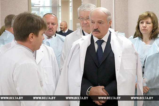 Лукашенко открыл Республиканский центр позитронно-эмиссионной томографии 