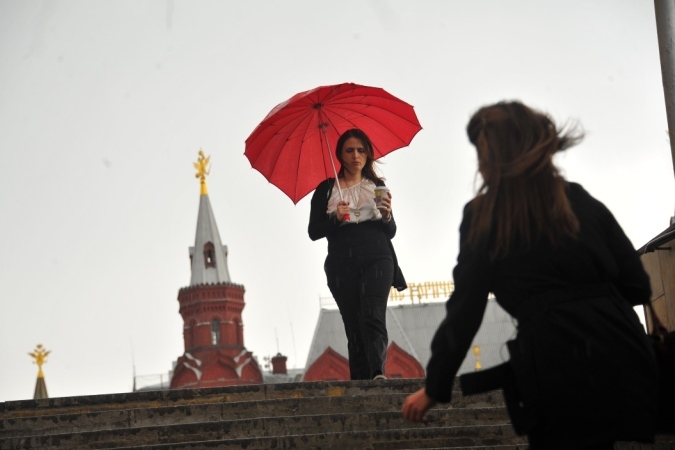 В субботу в Москве весь день будет идти дождь