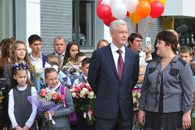 Собянин рассказал московским школьникам о трудностях работы мэром