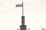 В День народного единства над Речным вокзалом в Твери взвился флаг России