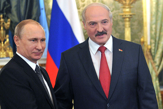 Александр Лукашенко получил от президента России орден Александра Невского