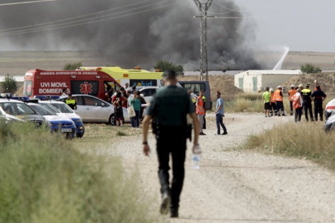 Число жертв взрыва на заводе в Испании возросло до шести