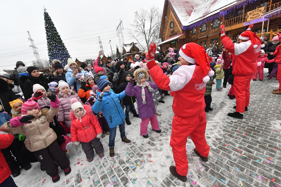 Шествие Дедов Морозов 2018 в Москве