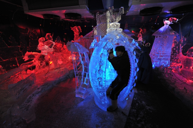 Ледяные скульптуры в Москве 2019 картинки Ледяные скульптуры в Москве 2019 картинки