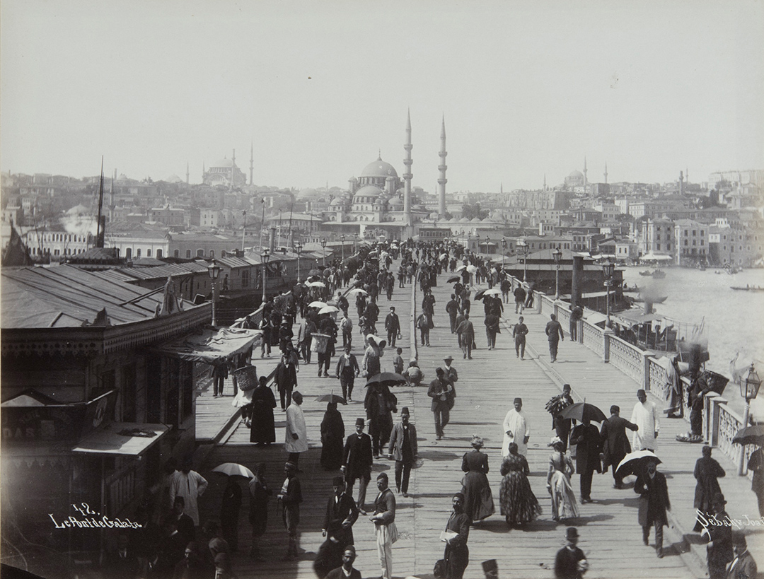 Себа-и-Жоайе.-Галатский-мост.-1885 Себа-и-Жоайе.-Галатский-мост.-1885