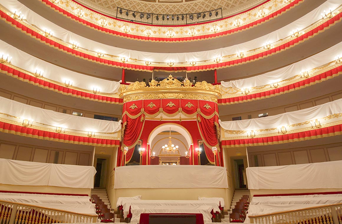 Александринский театр зал