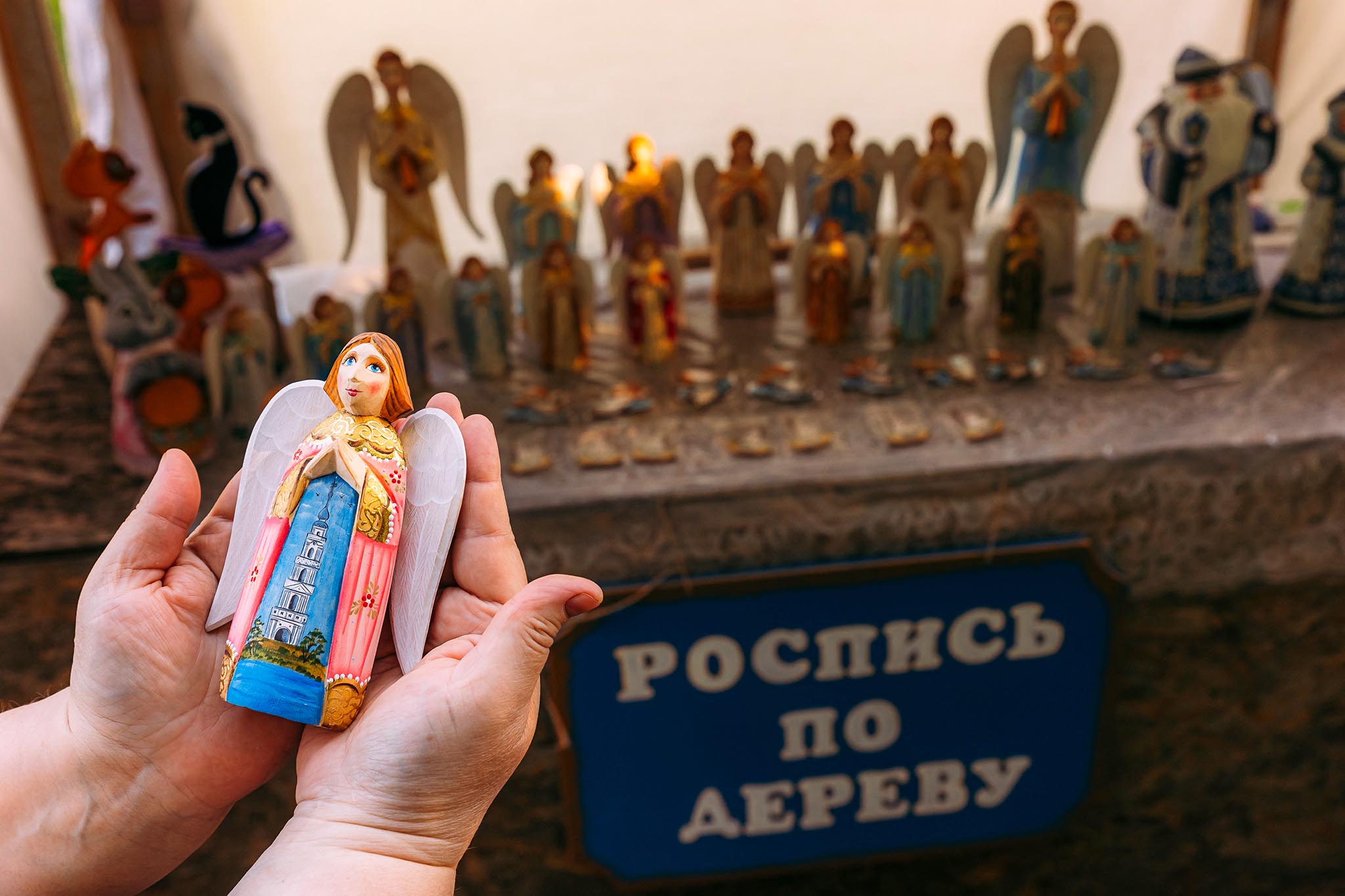 статуэтки ангелов