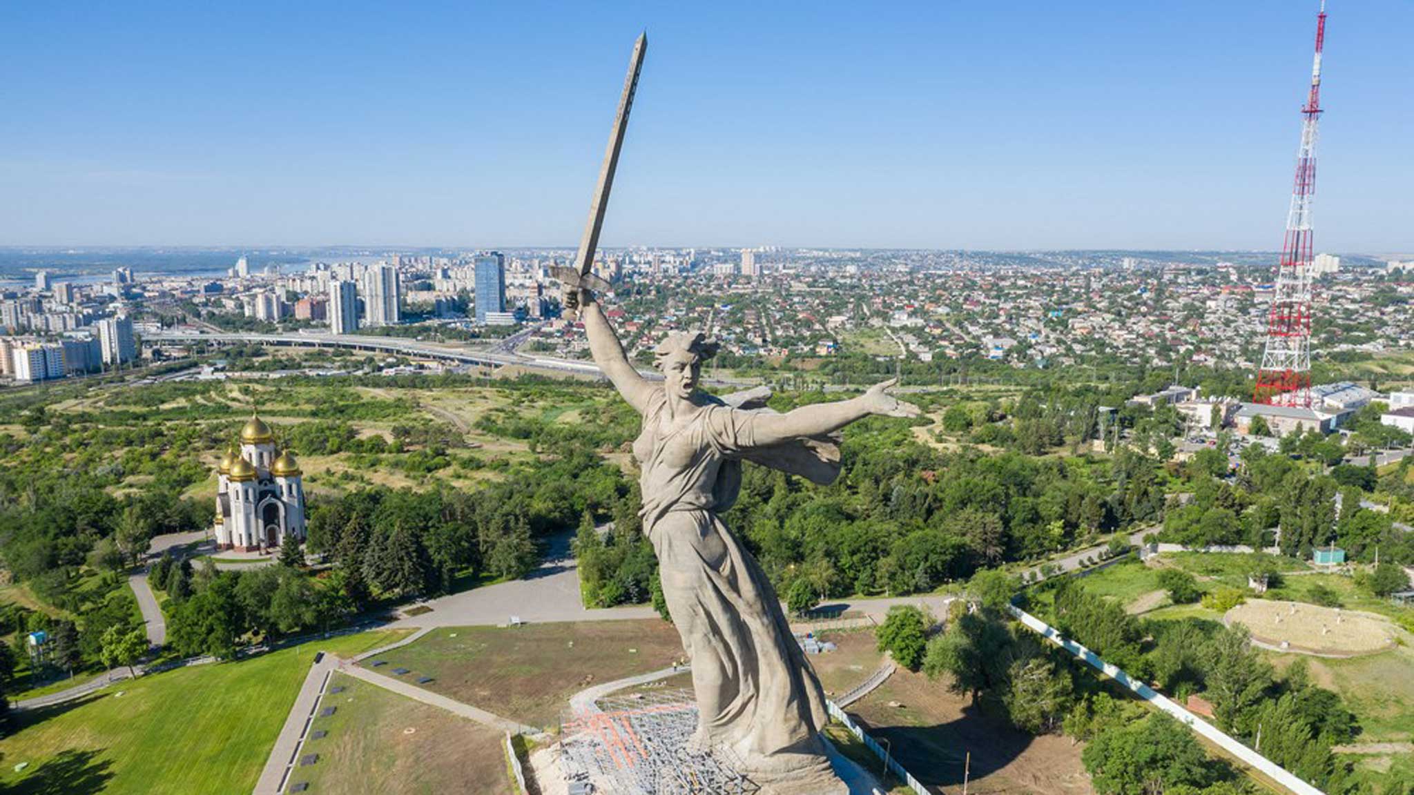 Родина Мать Волгоград Фото