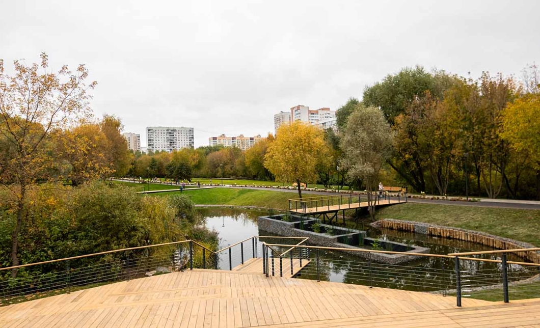 Парк яуза в медведково