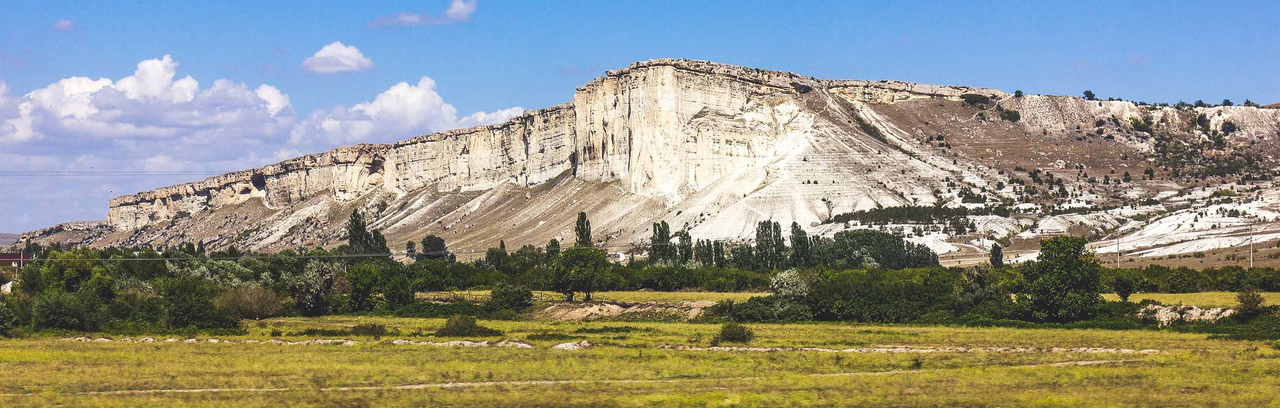 Белые в крыму фото Белая скала как добраться