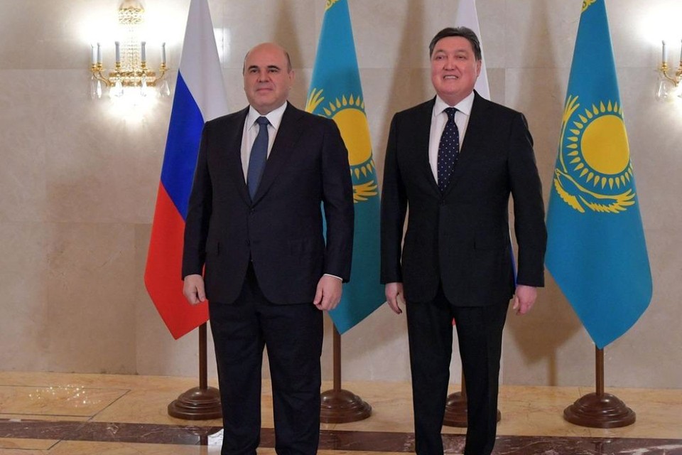 Премьер-министры России и Казахстана обсудили в Москве новые проекты