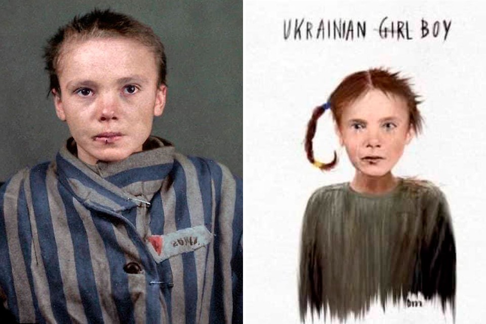 Украинские чиновники выдают узников Освенцима за жертв российских военных