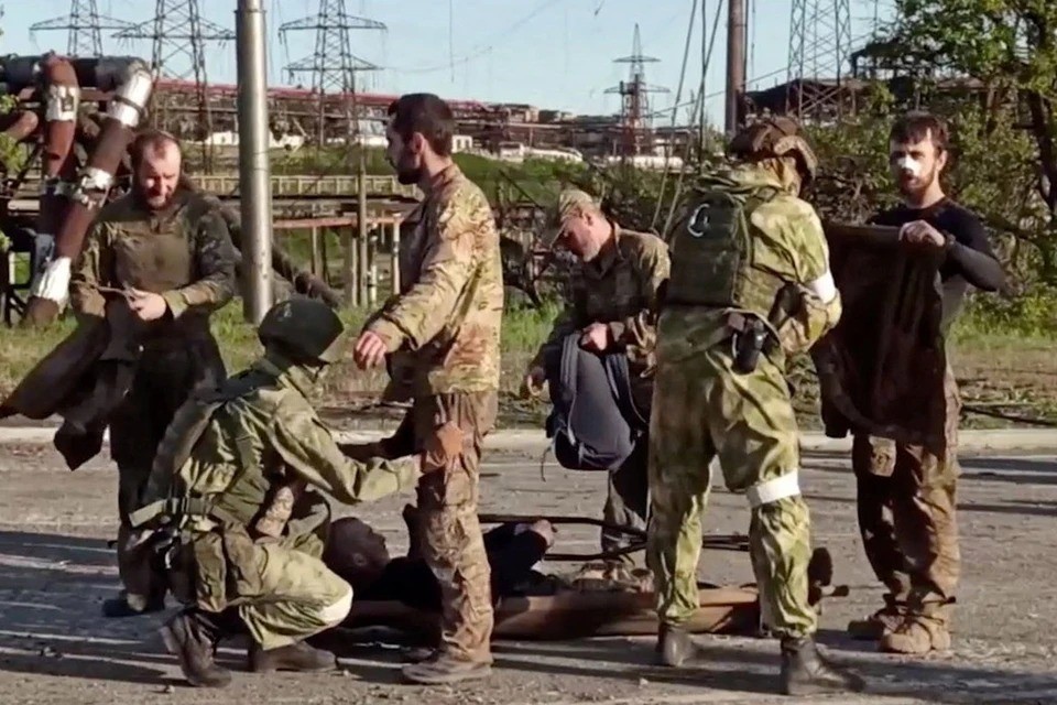 В телефонах военнопленных с Азостали обнаружены кадры убийств российских военнослужащих