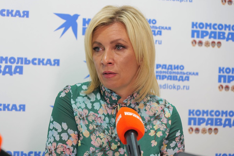 Мария Захарова: Европу просто загнали в угол