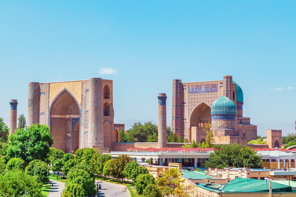 Соборная мечеть Биби-Ханым в Самарканде.