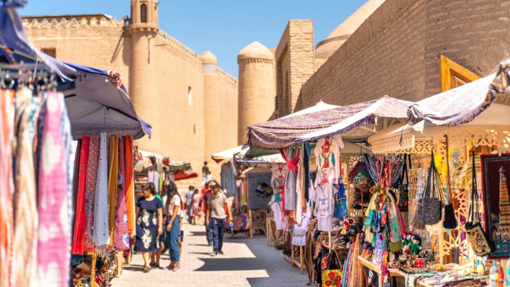 Торговые ряды Хива