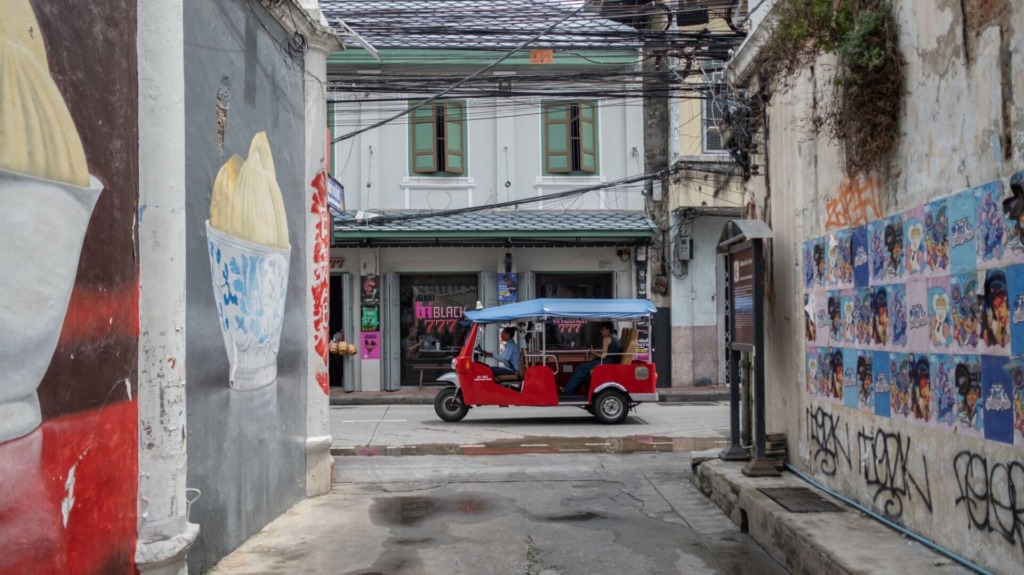 Тук-тук в Бангкоке