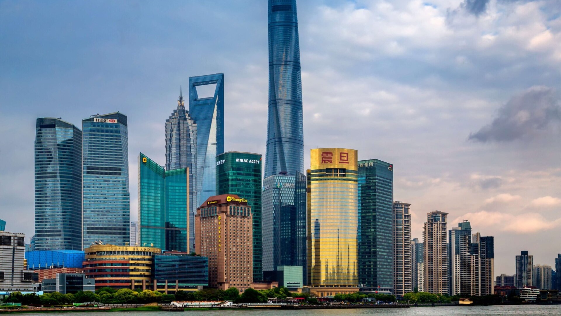 Небоскребы Пудуна.