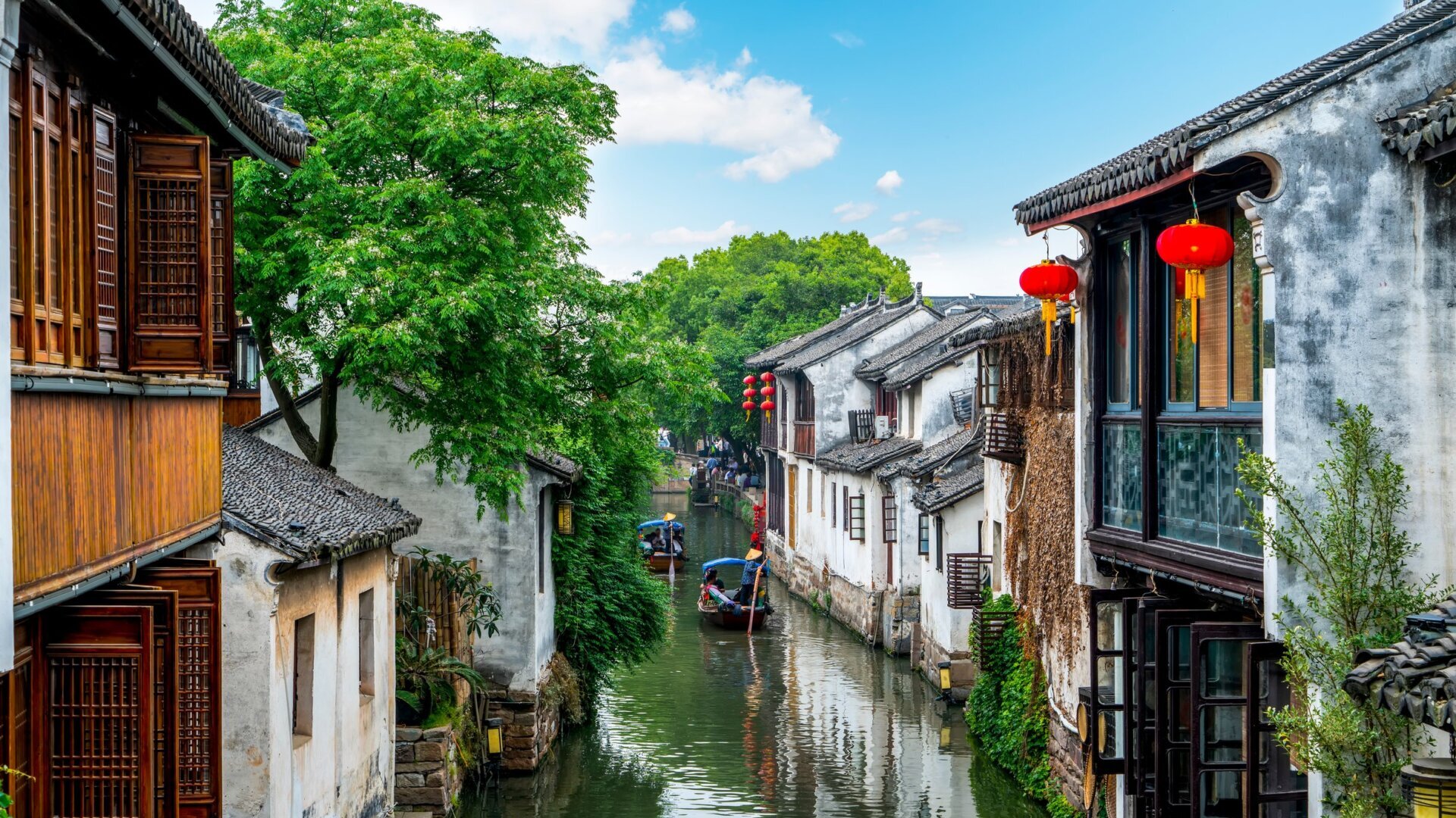 Древний город Чжоучжуан.