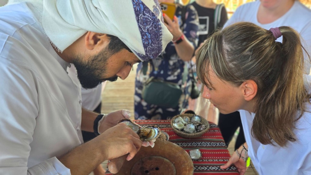 Экскурсия на жемчужную ферму.ОАЭ