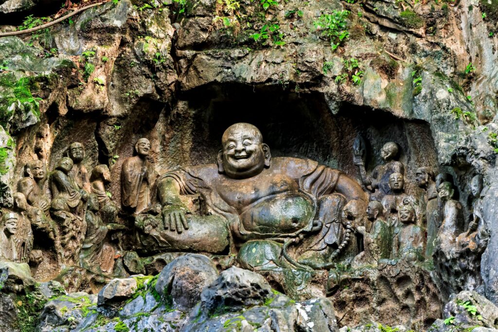 Смеющийся Будда, Ханчжоу. 