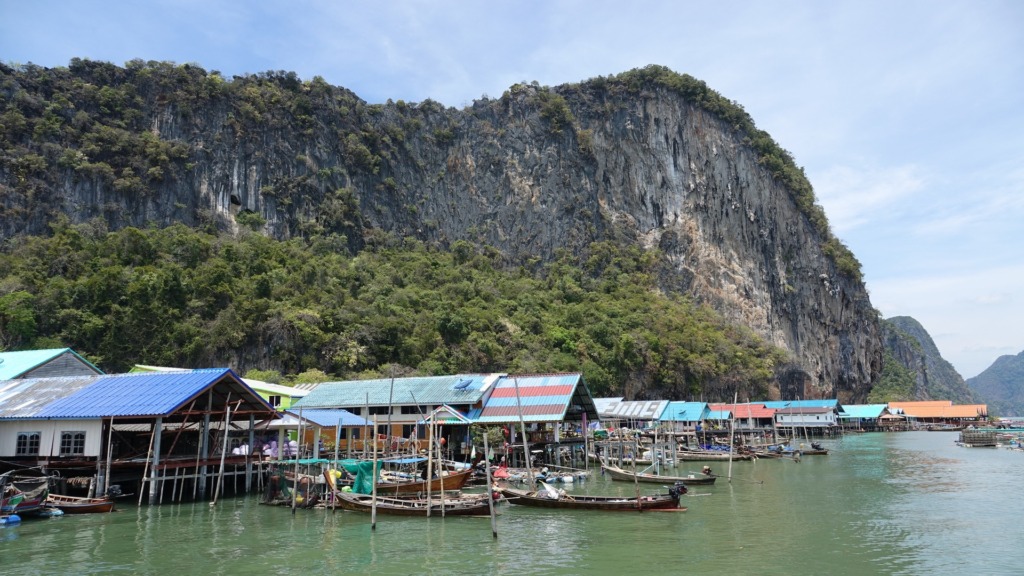 Деревня на воде Ко Паньи, Пхангнга.