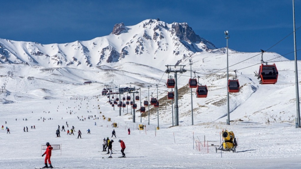 Горнолыжный курорт в провинции Кайсери.