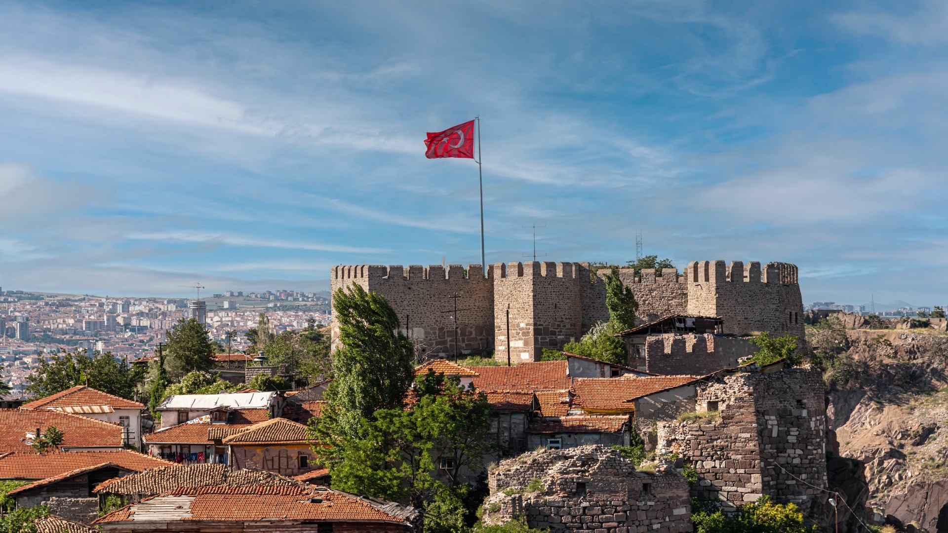 Крепость Хизар, Анкара.