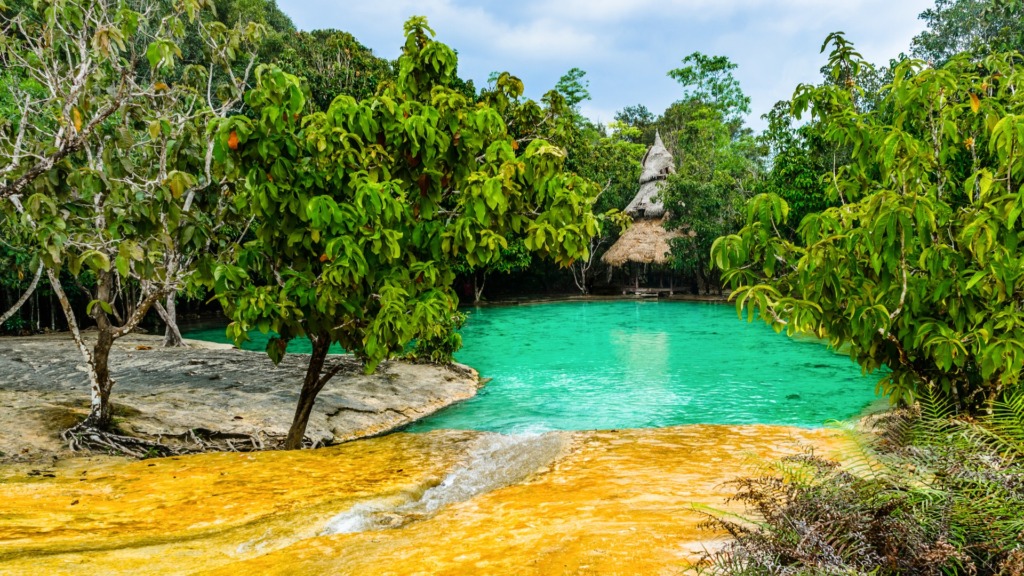 Изумрудное озеро, Краби.