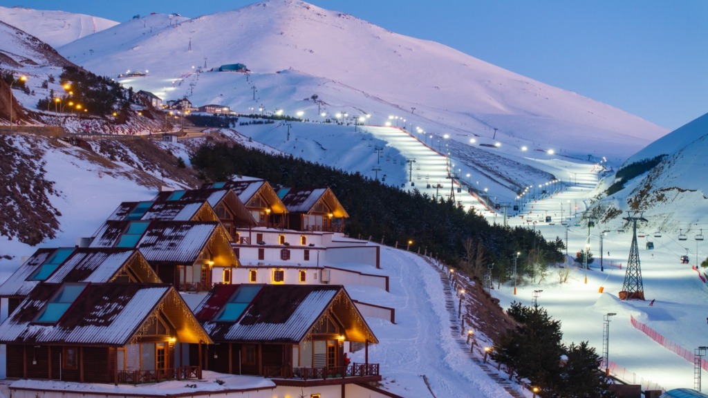 Горнолыжный курорт Паландокен.