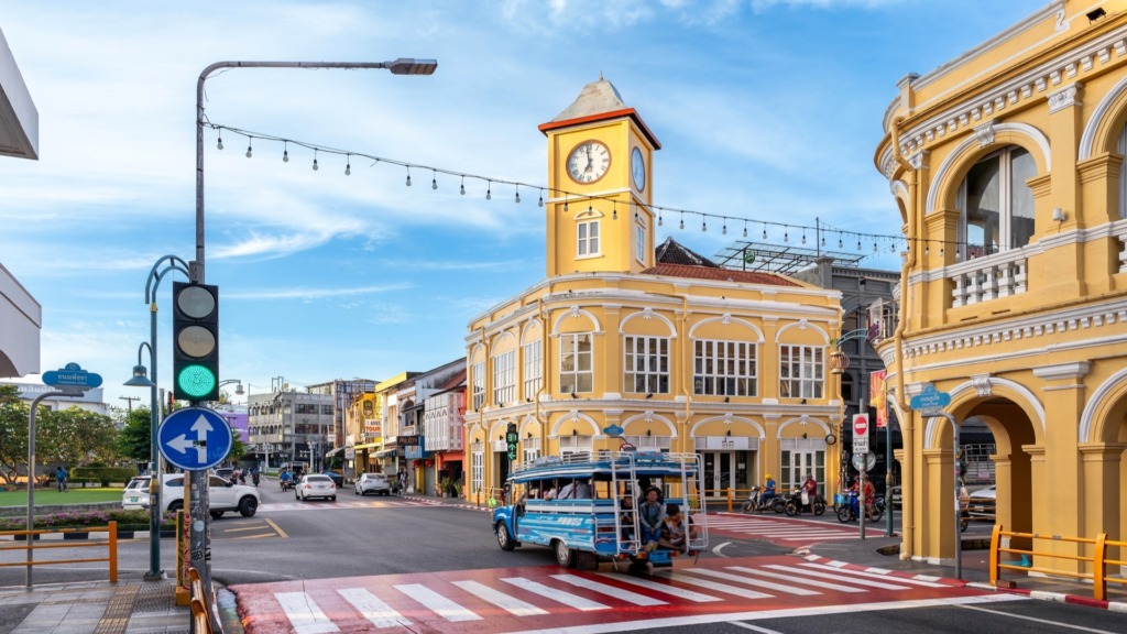 Старый город Пхукет.