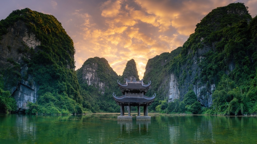 Ландшафтный комплекс Транг Ан, Ниньбинь.