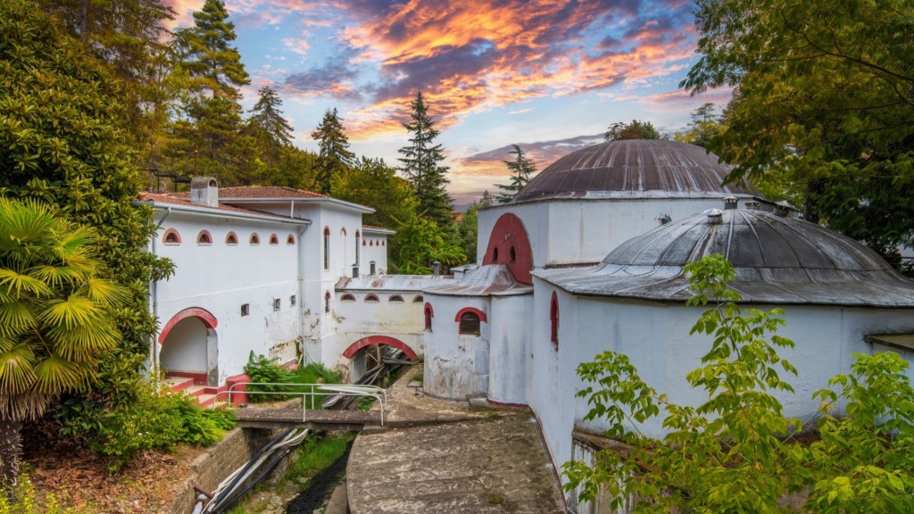 Вид на термальный парк, Ялова.