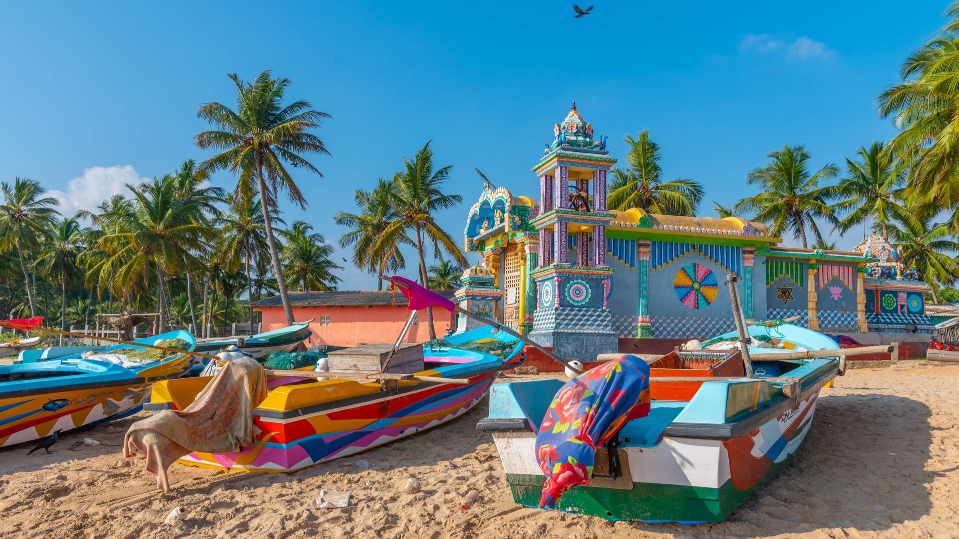 Пляж Тринкомали.