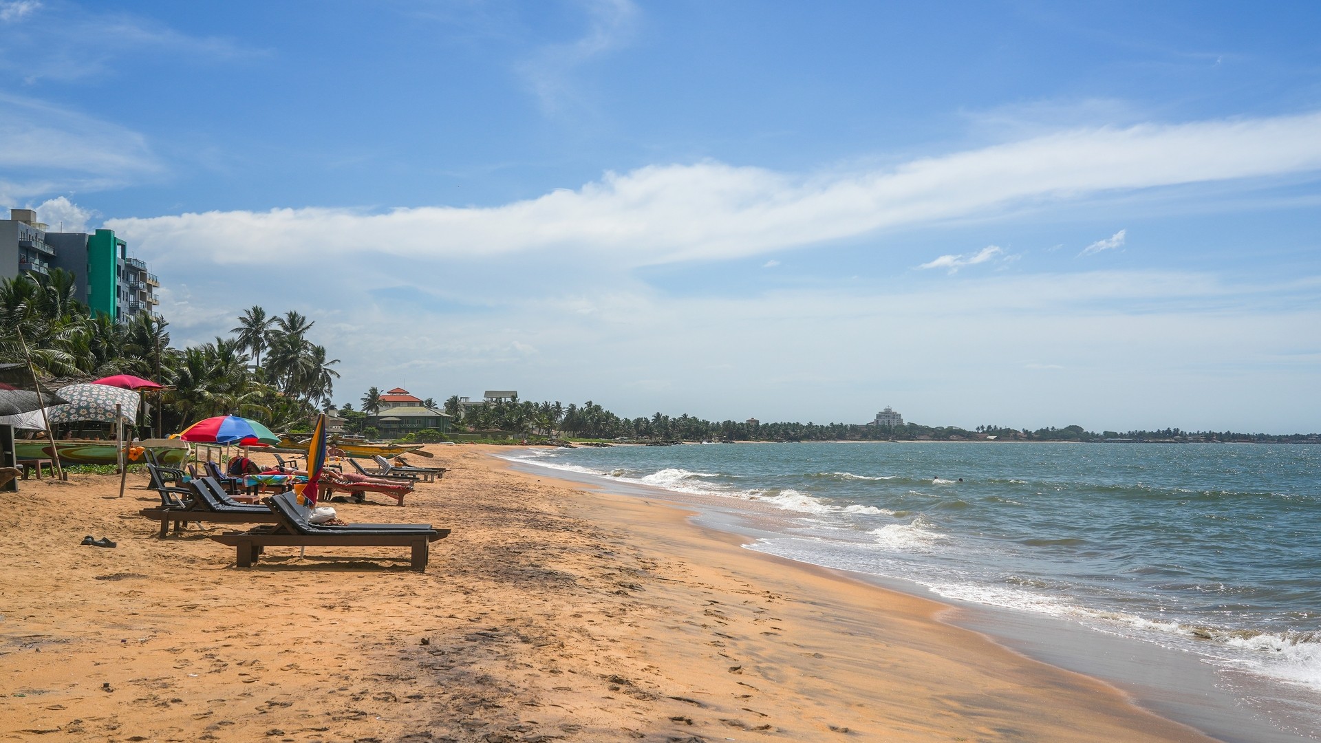 Пляж Негомбо, Шри-Ланка.