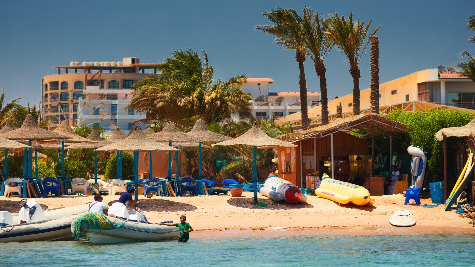 Пляж Старый Шератон, Хургада.