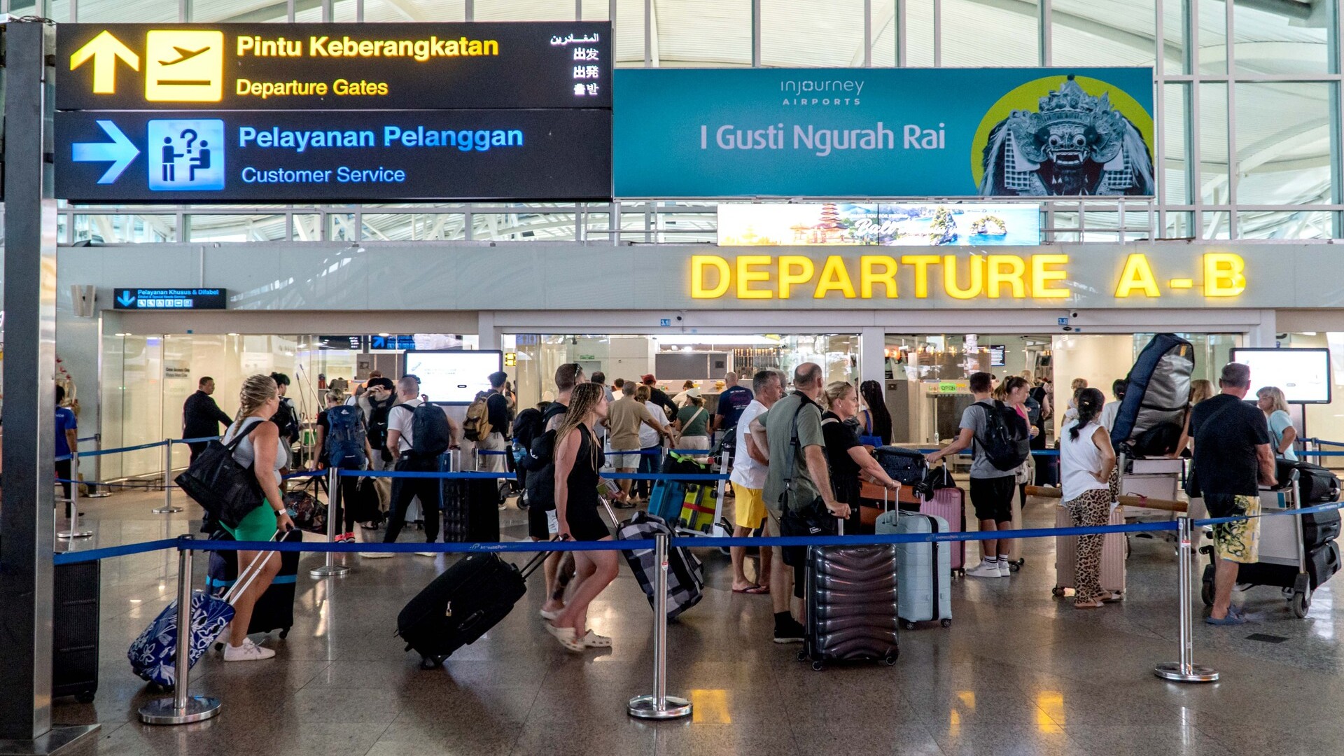 Аэропорт Нгурах‑Рай, Бали.