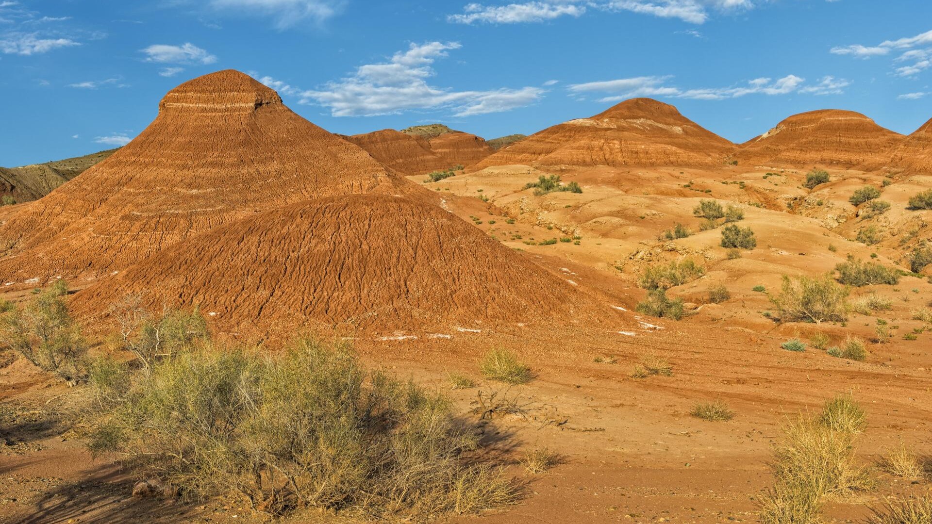 Актауские горы, Национальный парк Алтын-Эмель, Казахстан.
