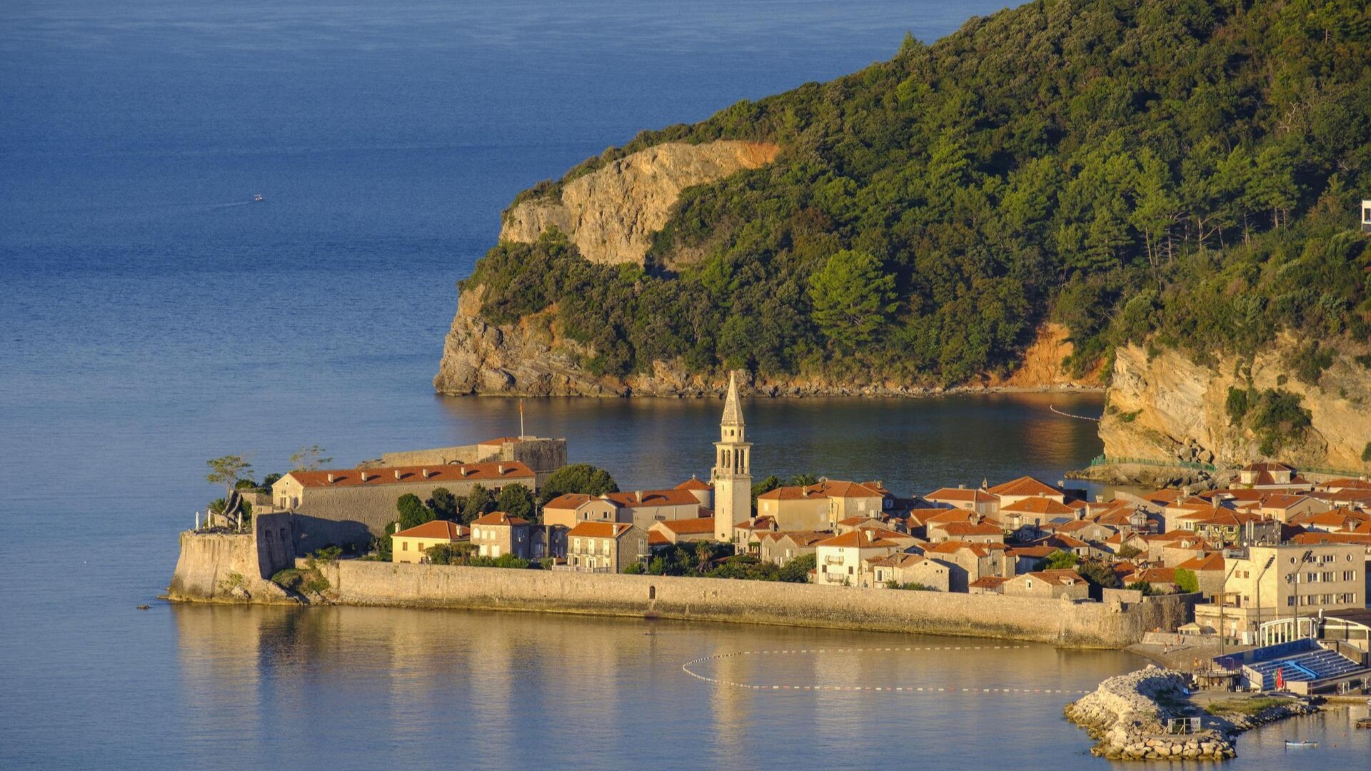 Старый город, Будва, Адриатическое побережье.