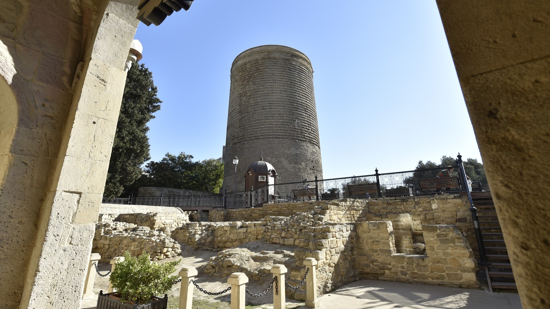 Девичья Башня, Ичери-Шехер, Баку.