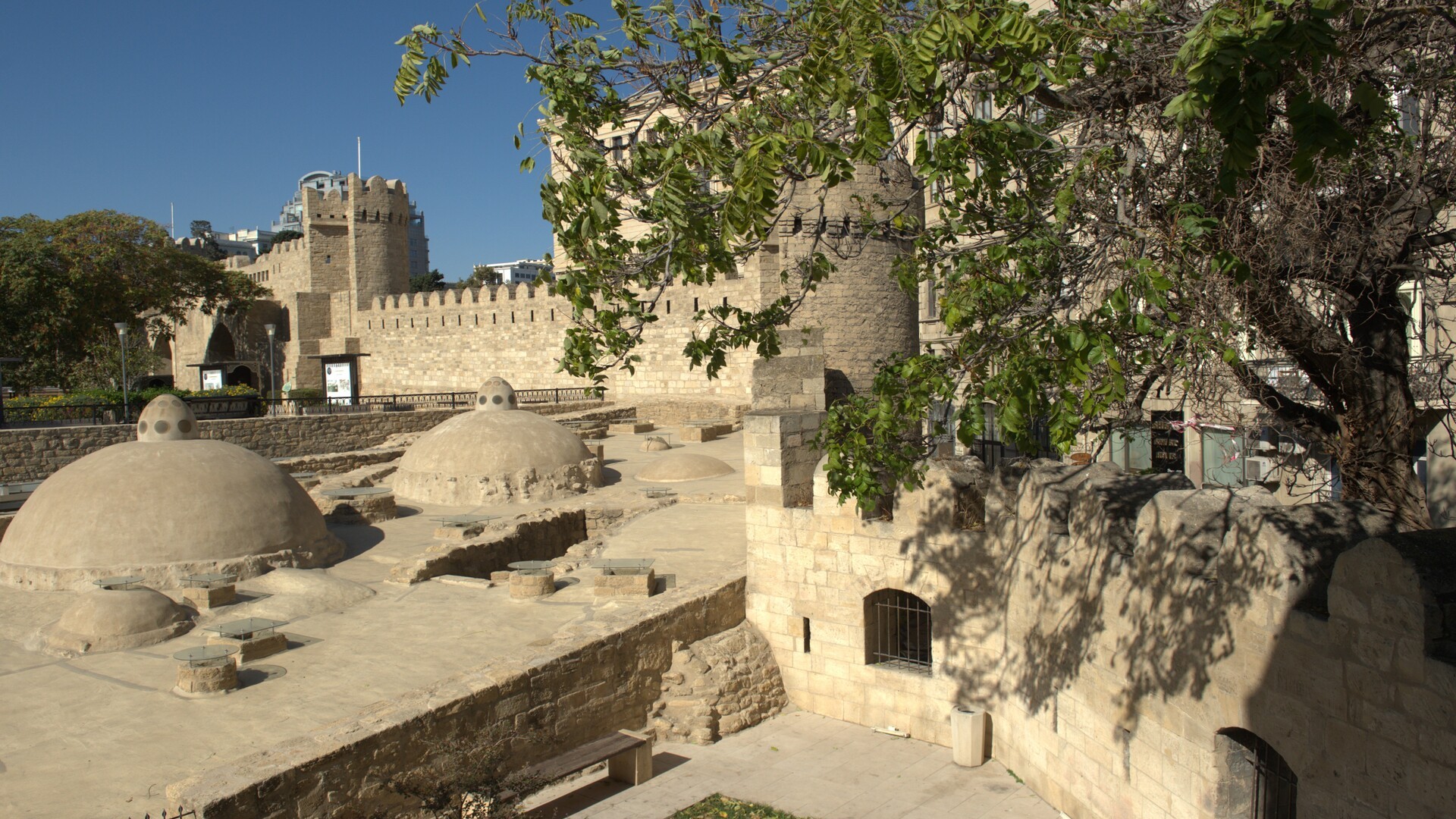 Старый город Баку, Азербайджан.