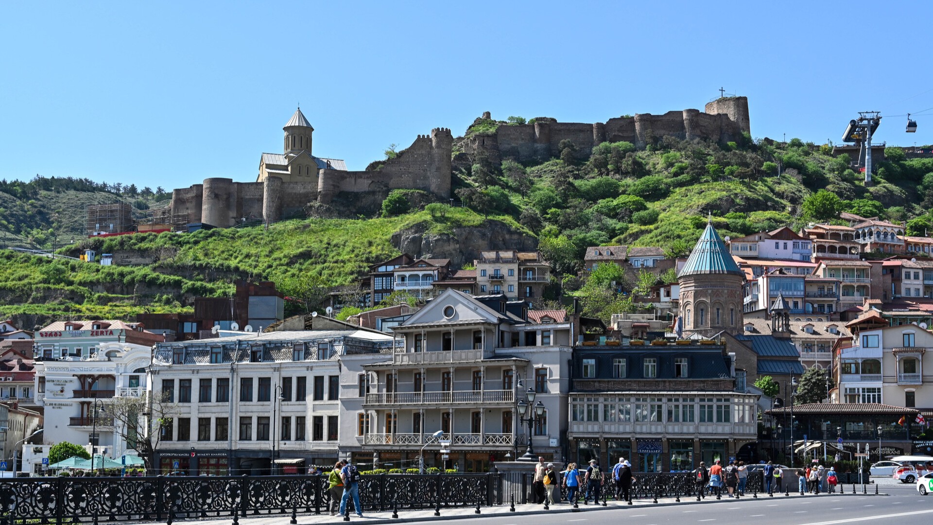 Улицы Тбилиси, Грузия.